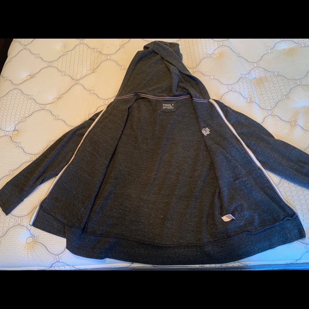 Gray Express Hoodie